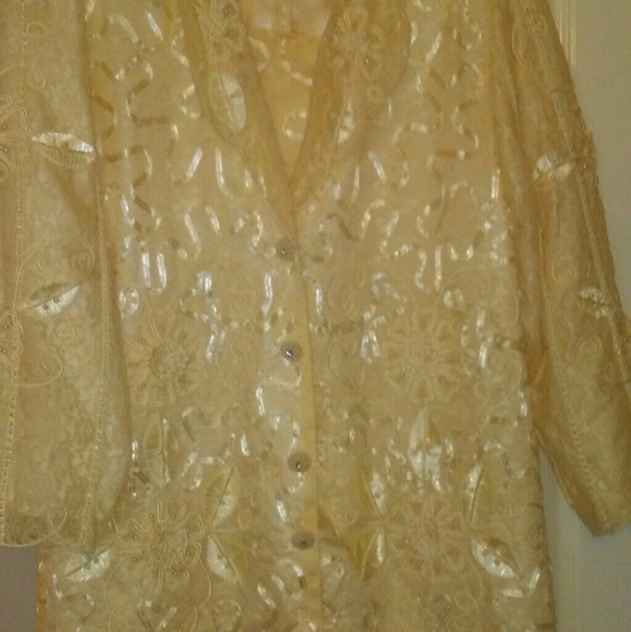 Mattina T  Size 2 PC lace suit - Picture 1 of 4